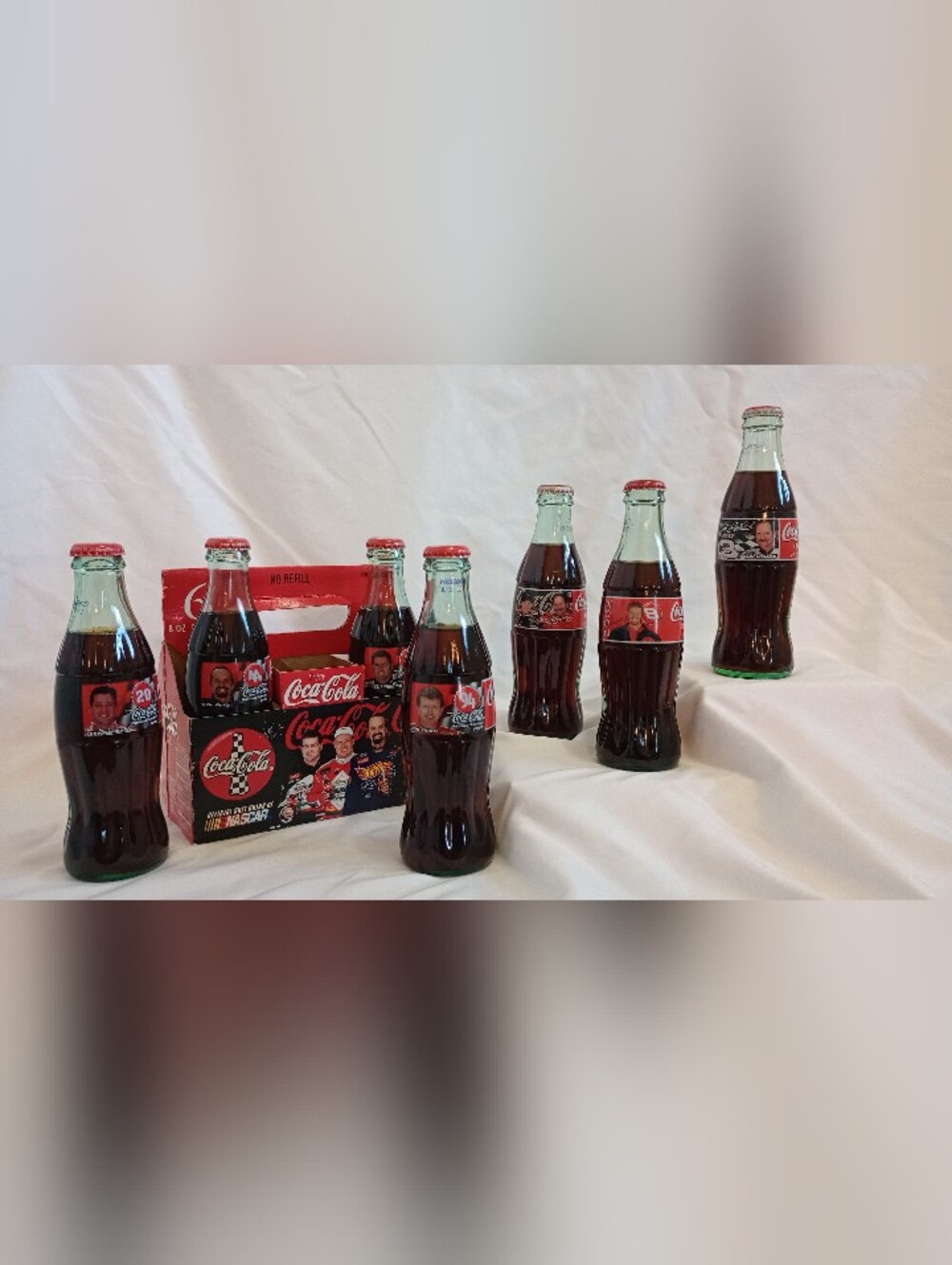 NASCAR Coca Cola Bottles